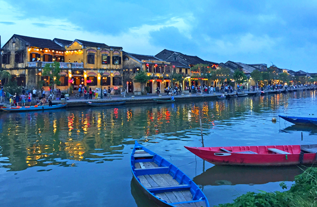 ホイアン旧市街 到着