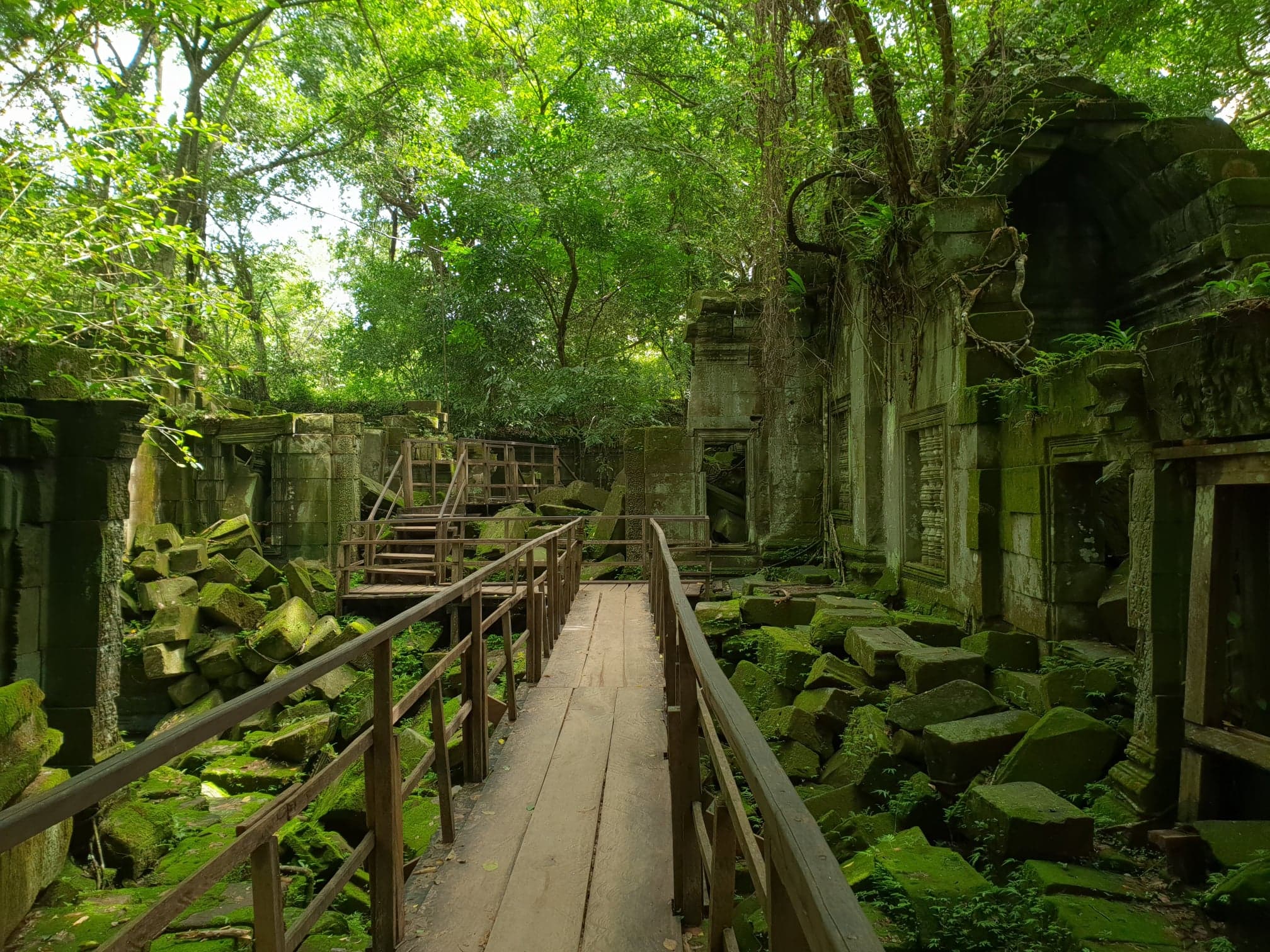 世界遺産　ベンメリア遺跡の見学