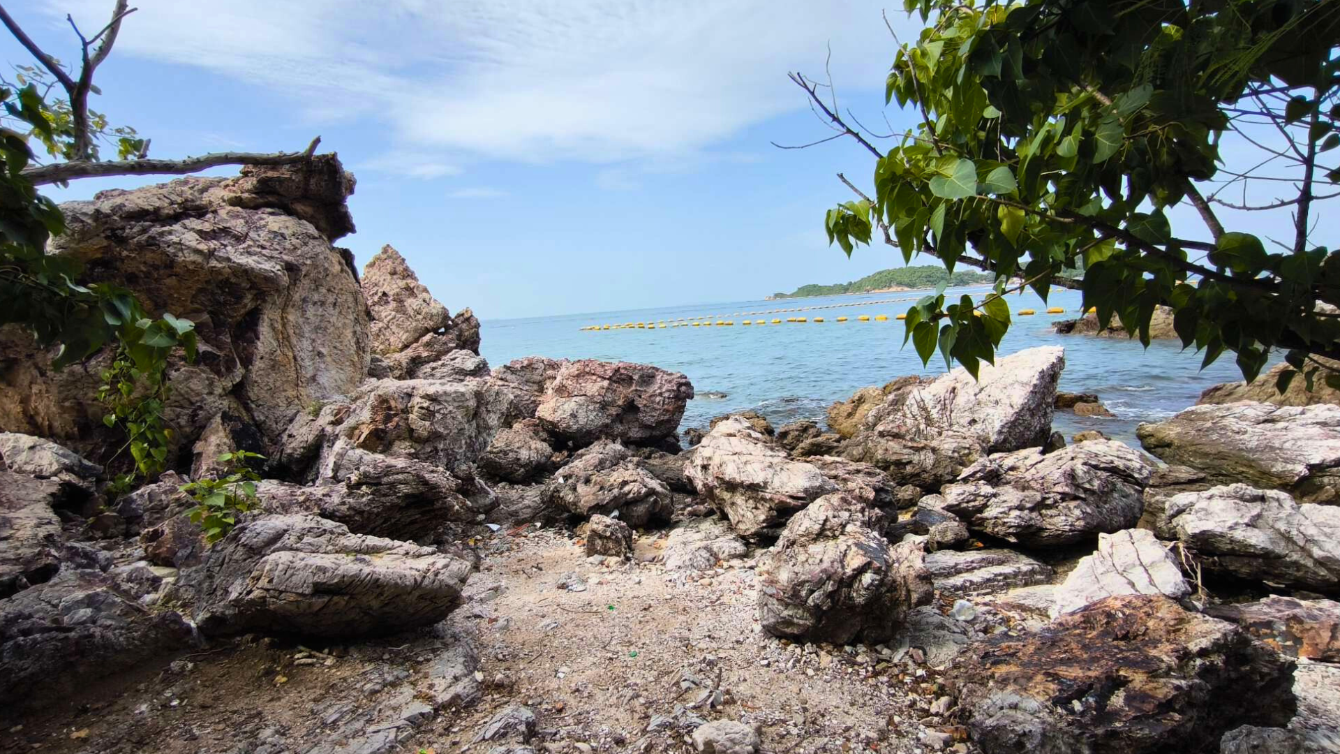 Tha Yai ビーチ(ラン島最北端)到着