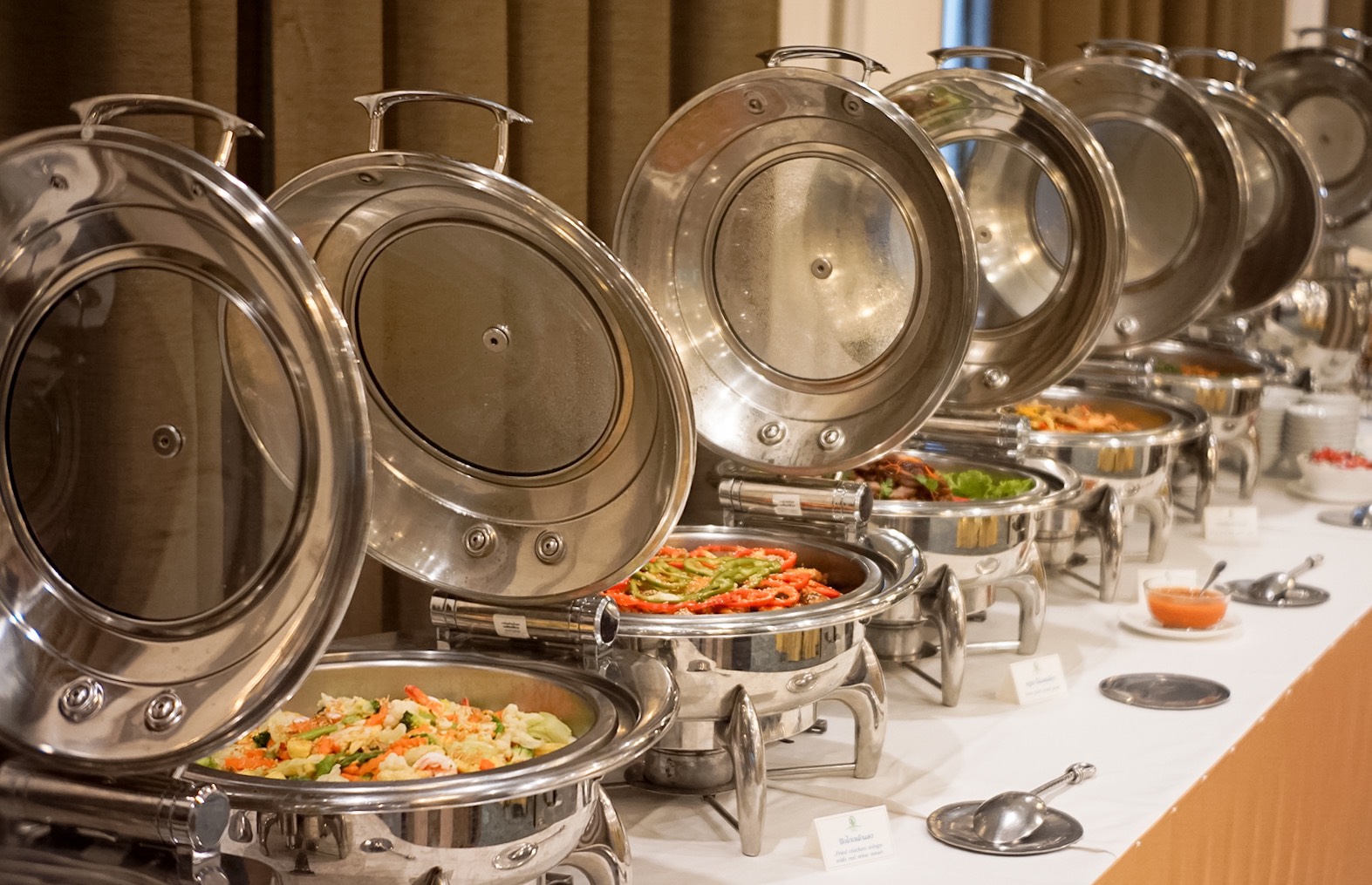 朝食ビュッフェ