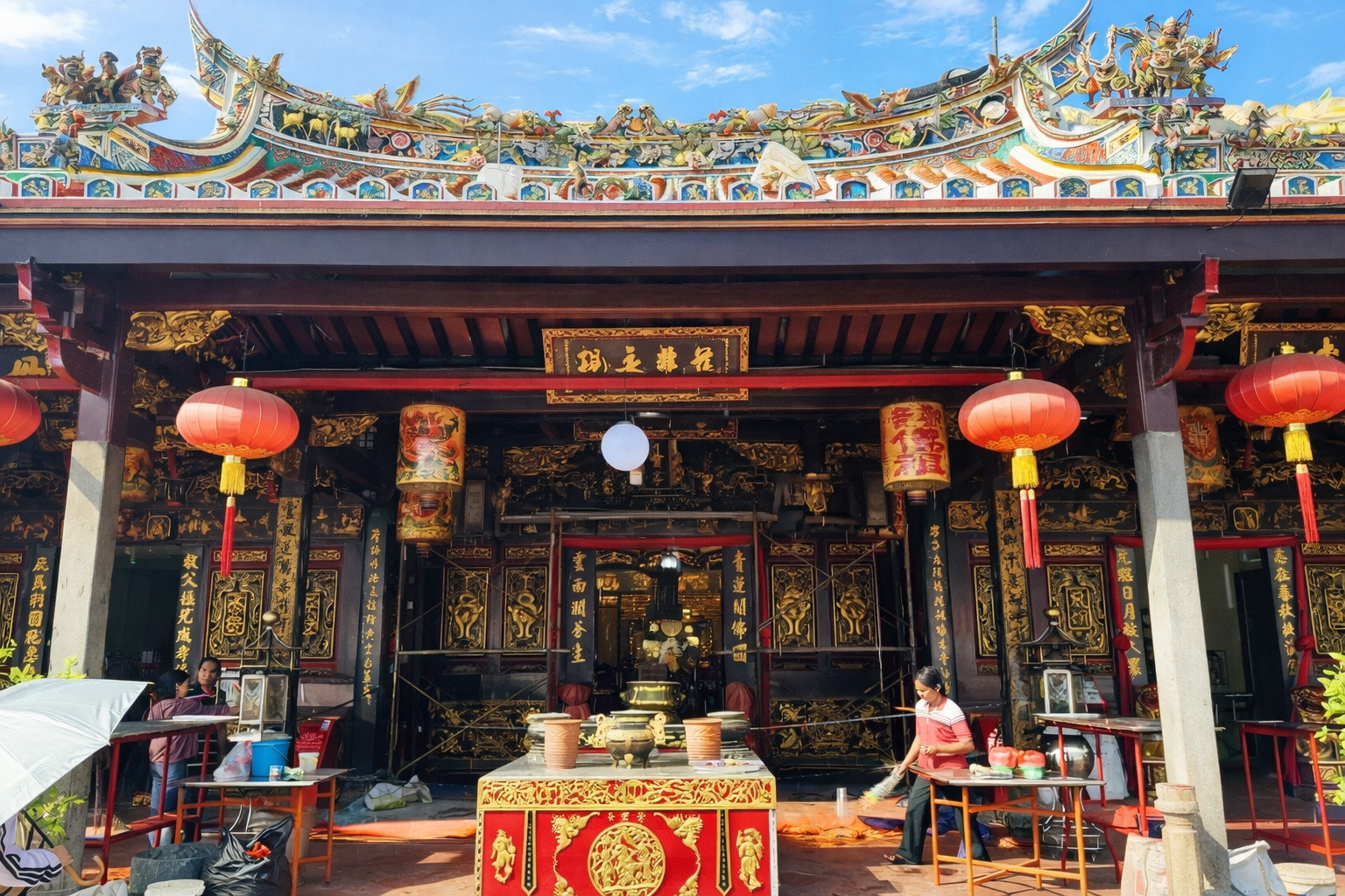 青雲亭（チェンフーテン）仏教寺院