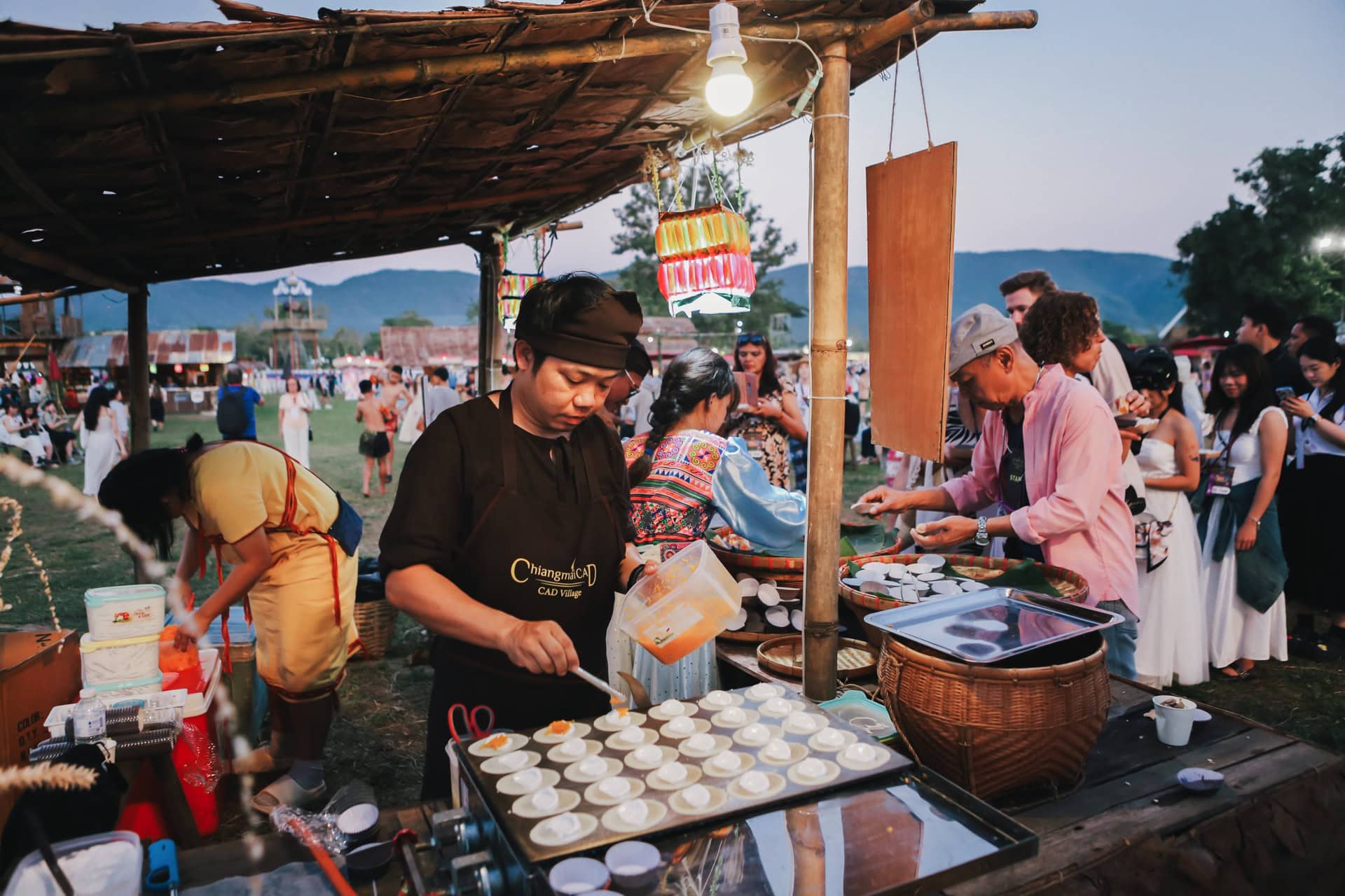 会場到着後、フリータイム