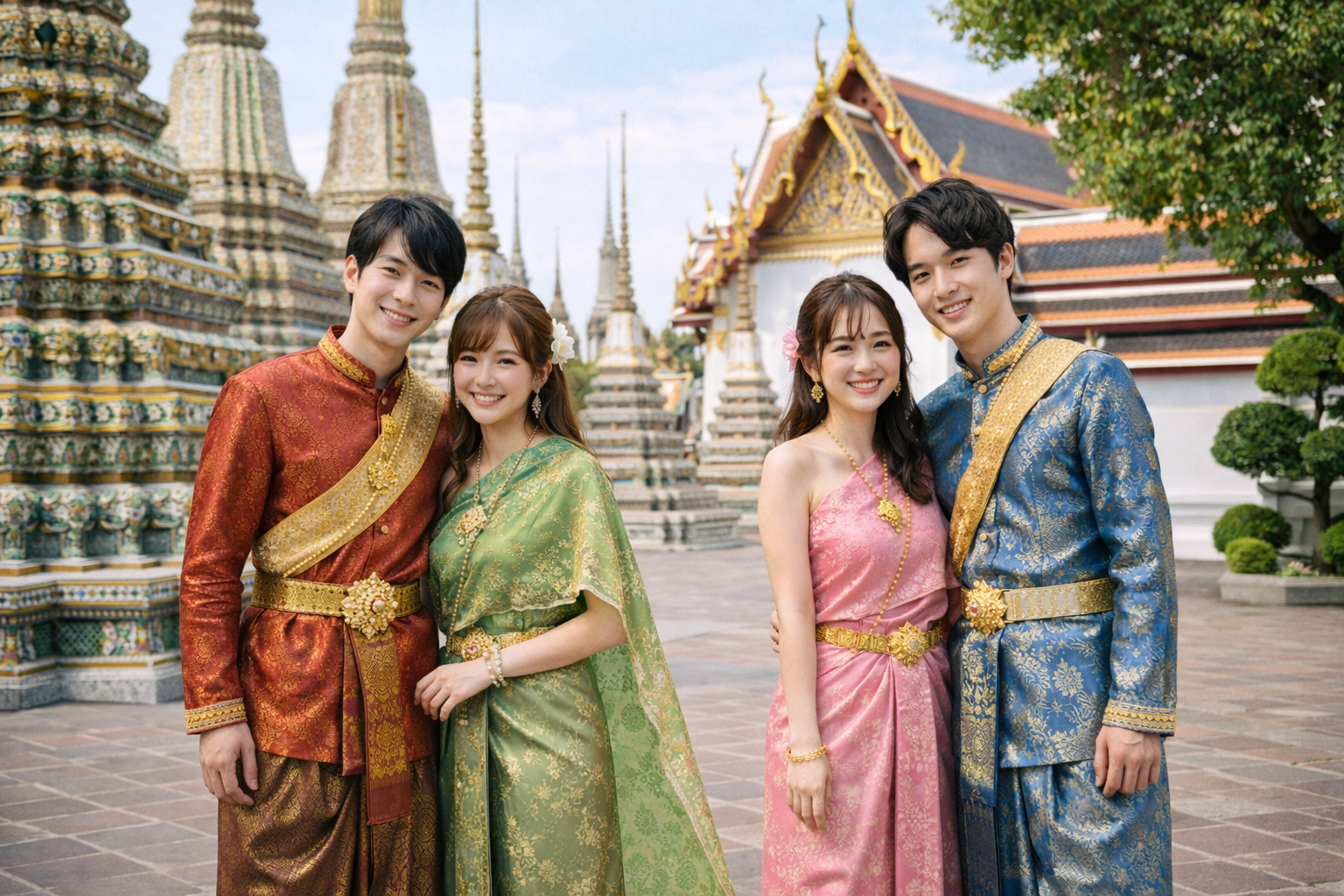 寝釈迦仏の大きさに圧倒される「ワット・ポー」へご案内