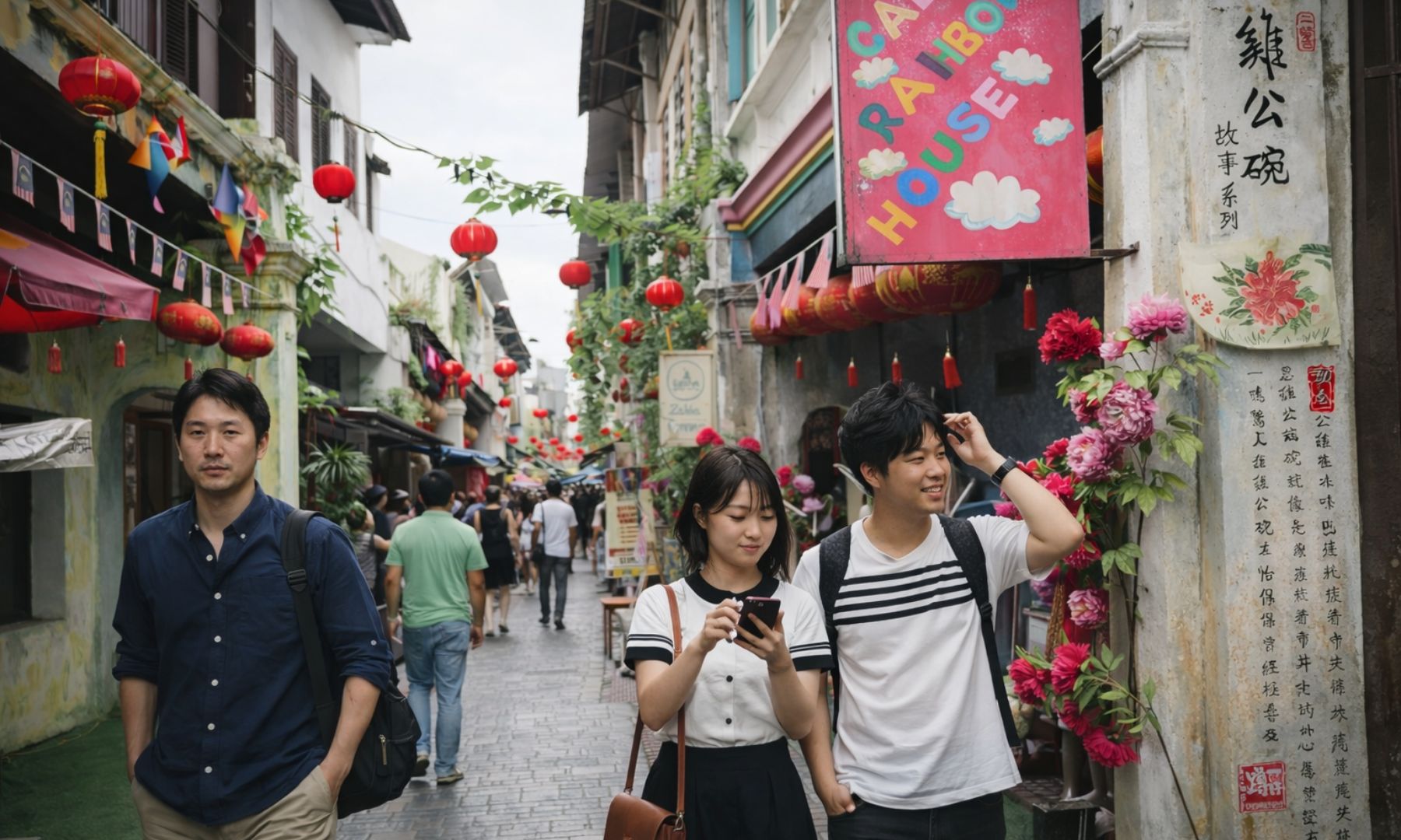 旧市街地（オールドタウン）散策