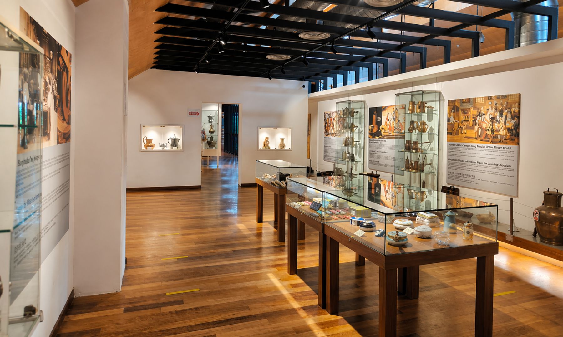 **2階のミニミュージアムも見逃せない！**