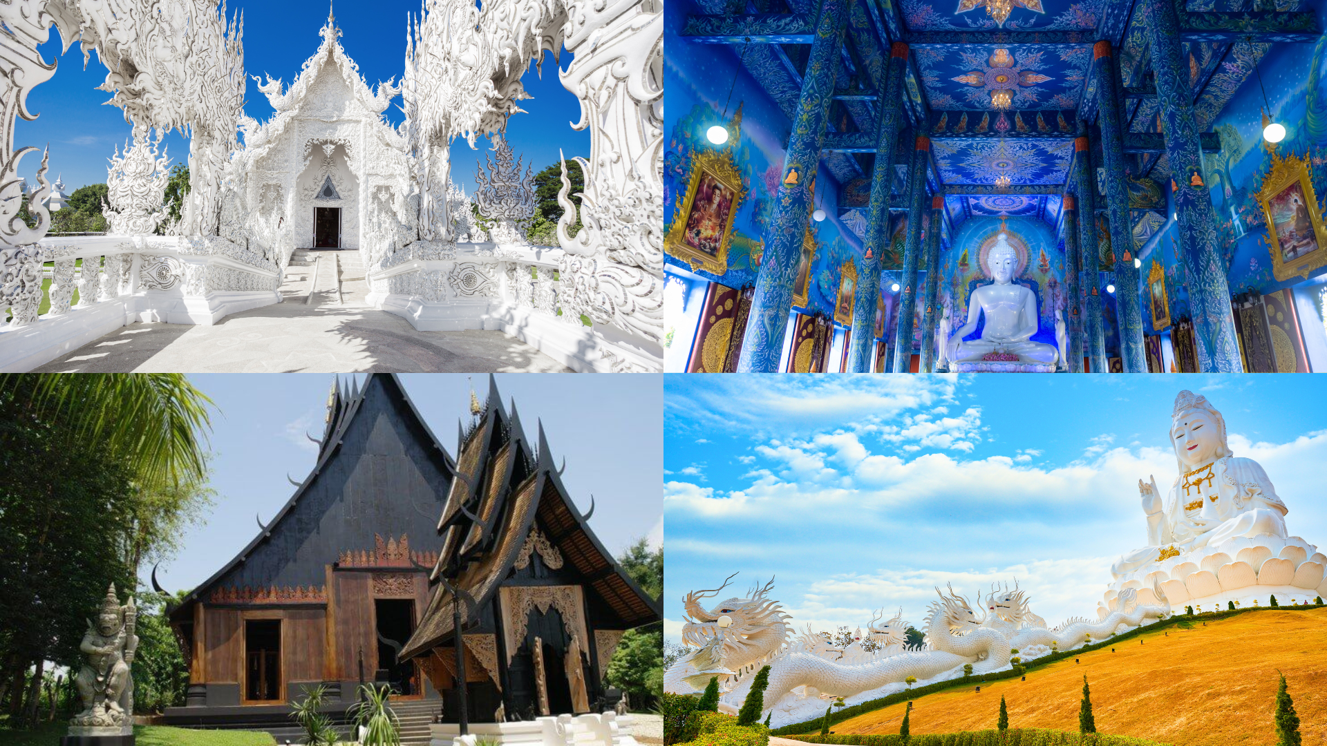 6時間モデルコース（白い寺・青い寺・黒い家までめぐる充実コース）