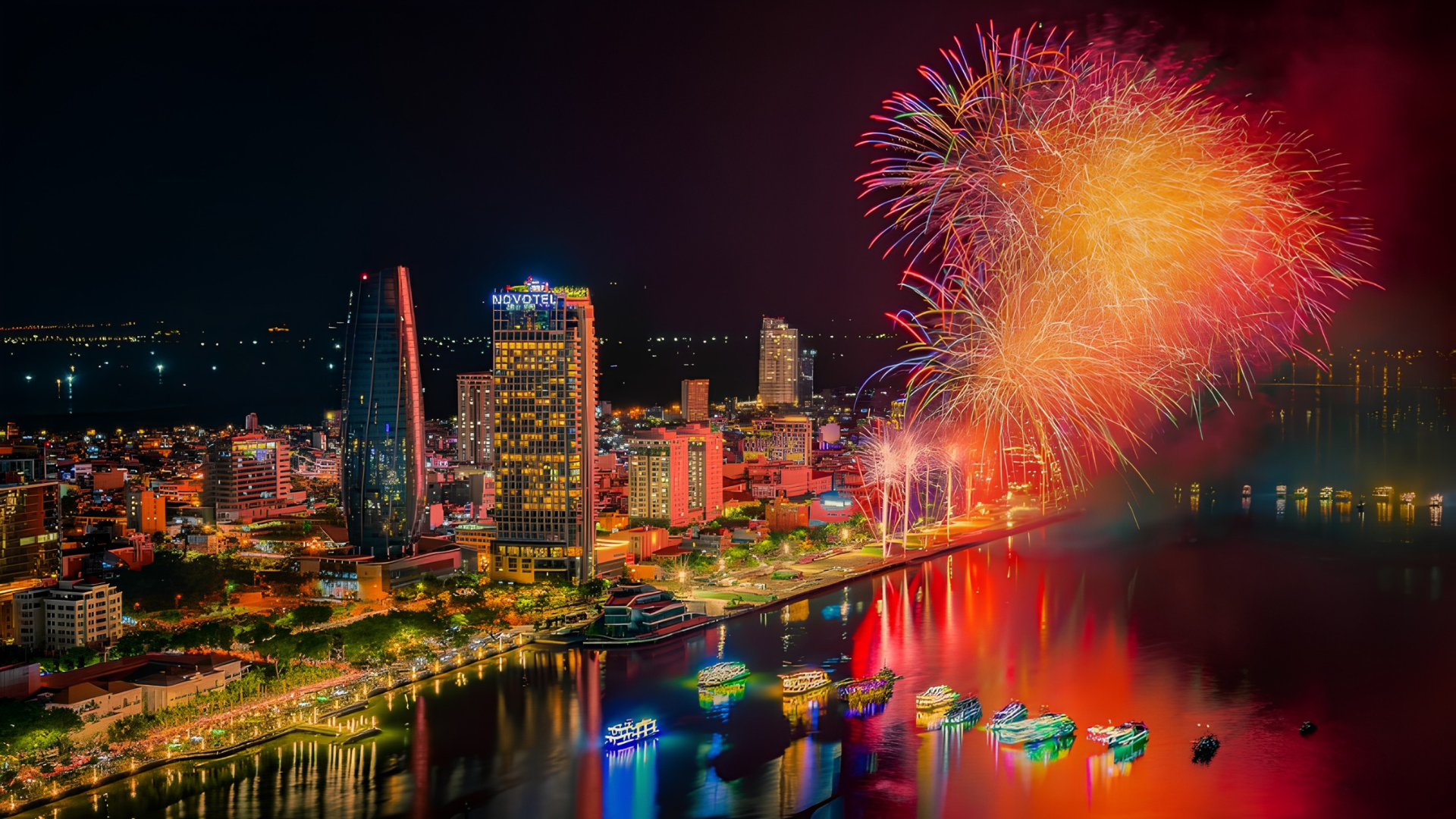 Novotel Danang Premier Han Riverでカウントダウン！