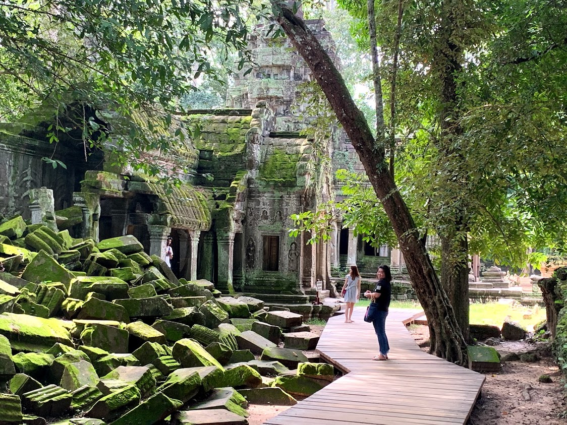 世界遺産　タプローム寺院の見学