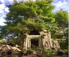 世界遺産　ベンメリア遺跡の見学