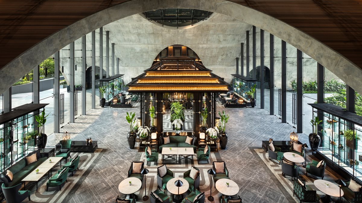 シンドーン ケンピンスキー バンコクのロビーラウンジへお越しください