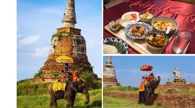 象乗り＆ランチ付き