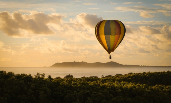 【バイロンベイ】バルーンアロフトで行く熱気球ツアー！