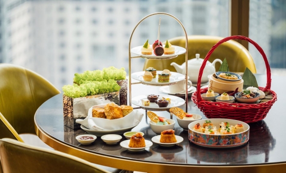 【クアラルンプール】 ツインタワーを眺めながら楽しむ！グランドハイアットホテル 38階「Thirty8」のアフタヌーンティー