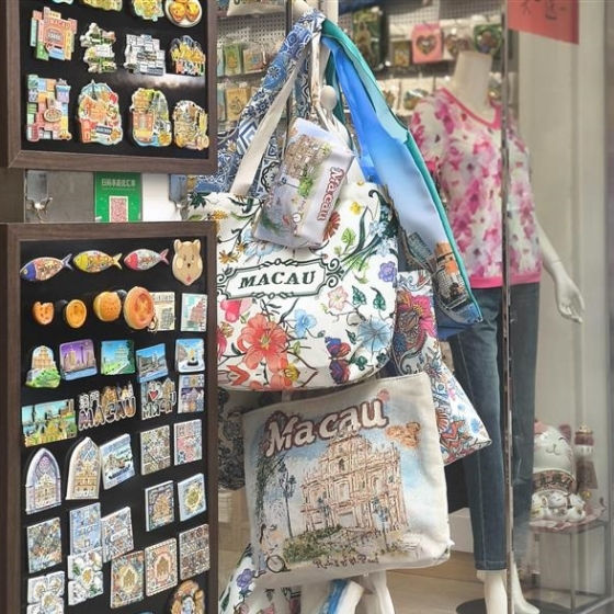 マカオのお土産屋さん