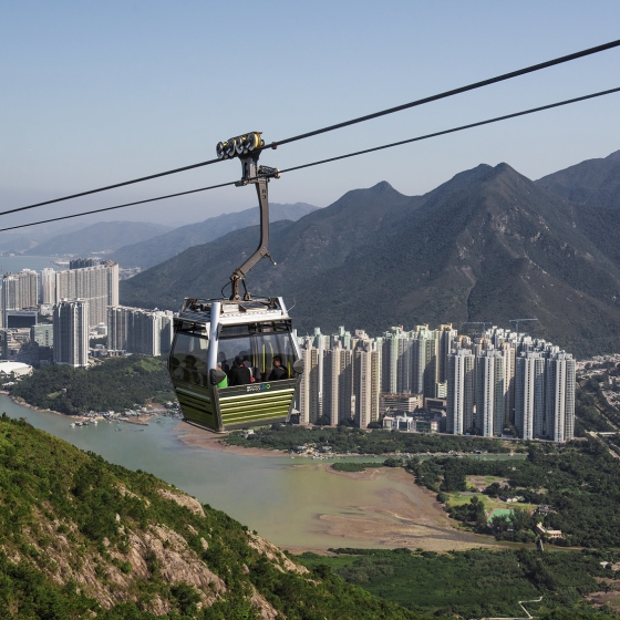 ケーブルカーのゴンピン360