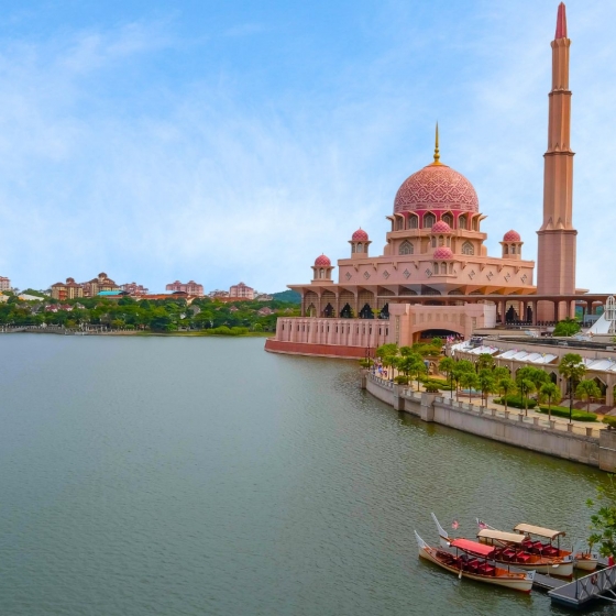 ピンクモスク（プトラモスク）_プトラジャヤクルーズ