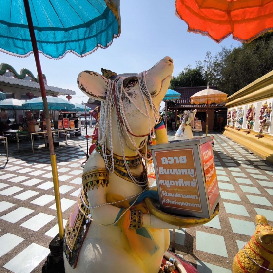 ワットサマーンラッタナラームとねずみ