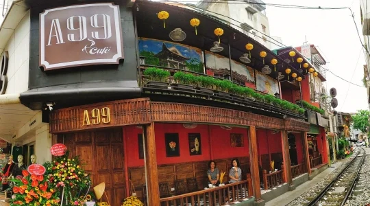 ハノイ＿トレインストリート