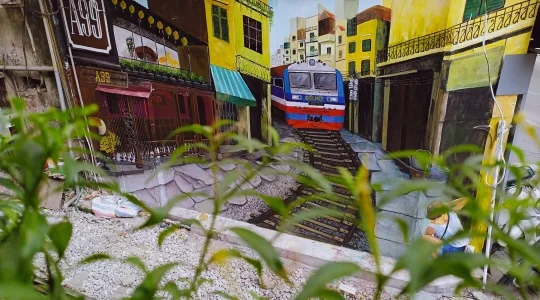 ハノイ＿トレインストリート