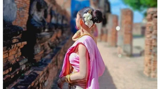 アユタヤ遺跡_タイ民族衣装レンタル