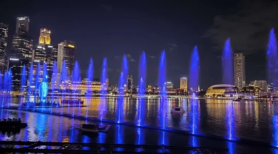 マリーナベイサンズライト&ウォーターショーSPECTRA_スペクトラ