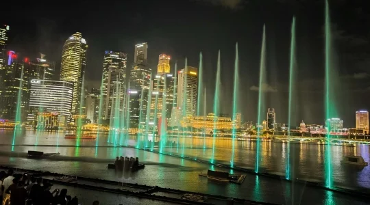 マリーナベイサンズライト&ウォーターショーSPECTRA_スペクトラ