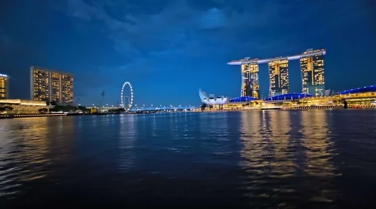 リバーボート乗船＿マーライオン