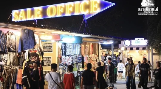 シーナカリン鉄道市場_タラートロットファイシーナカリン