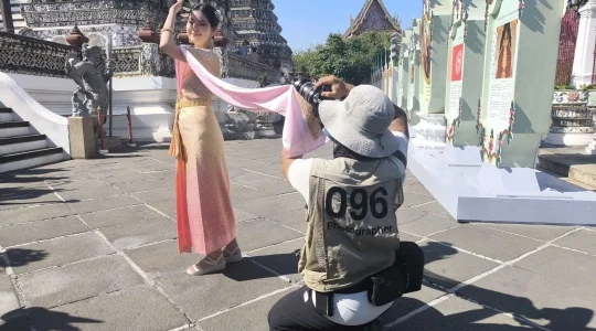 写真撮影_ポーズ指導