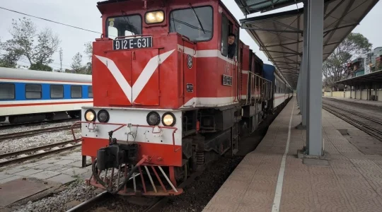 列車乗車体験付き