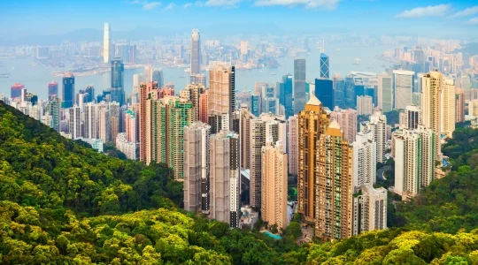 ビクトリアピーク＿ピークトラム