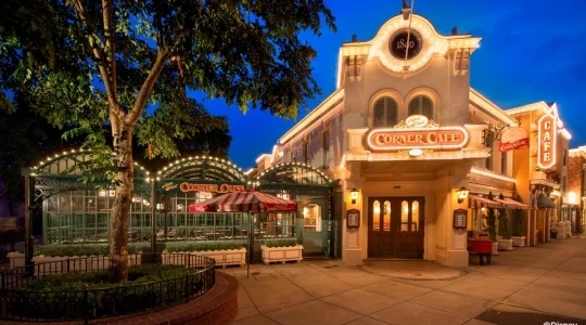 香港ディズニーランド＿コーナー・カフェでのアフタヌーンティー・セット