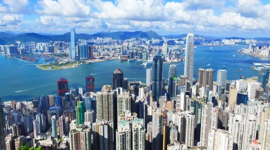 ビクトリアピーク＿ピークトラム