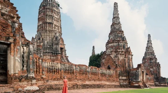アユタヤ観光_ワットチャイワッタナラーム