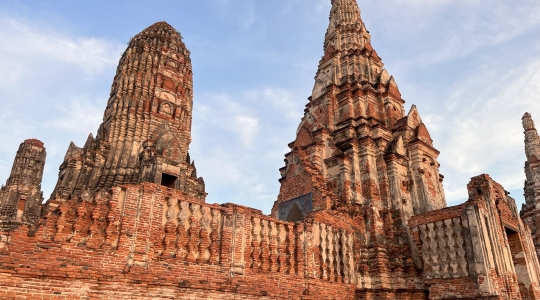 アユタヤ観光_ワットチャイワッタナラーム