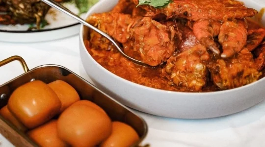 JUMBOシーフードレストラン_チリクラブの夕食付き