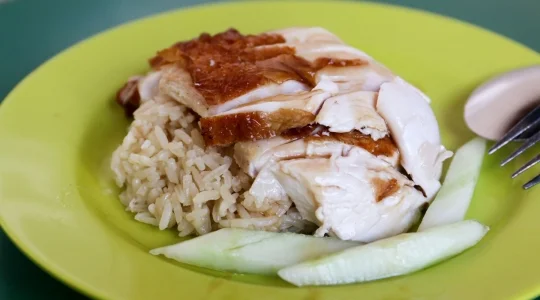 天天海南鶏飯_チキンライス