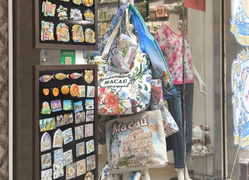 マカオのお土産屋さん