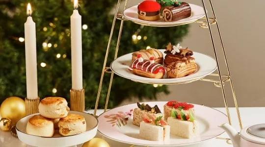 マンダリンオリエンタルのアフタヌーンティー