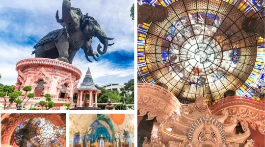 神秘のエラワンミュージアムへ！楽々シャトルバス