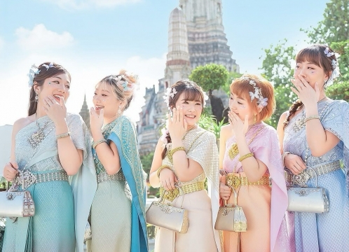 写真映え抜群！センス オブ タイ(SENSE OF THAI)衣装レンタルチケット＜タイ民族衣装レンタル/1日レンタル＞