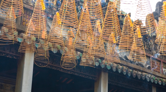 天后宮（ティエンハウ廟）でお祈り