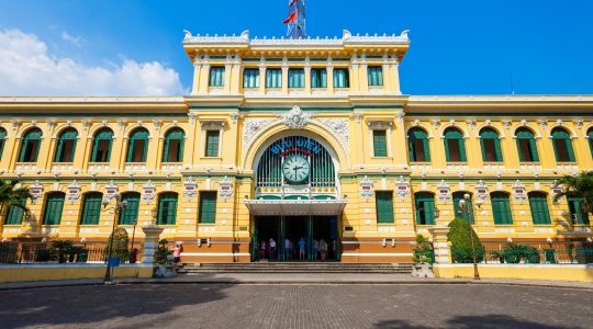 サイゴン中央郵便局（観光名所ランキング3位）