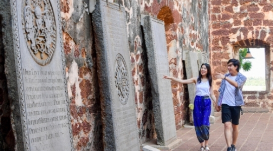 世界遺産マラッカ観光_オランダ広場