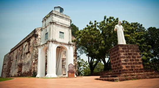 世界遺産マラッカ観光_セントポール教会