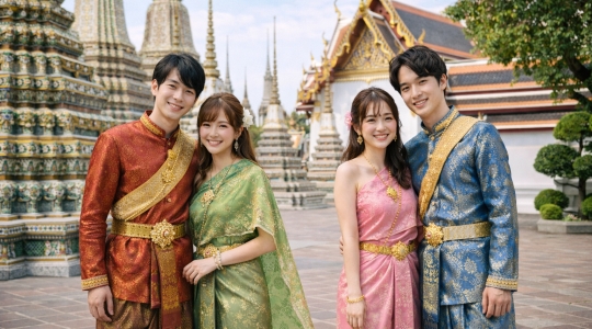 タイ衣装レンタル_ワットポー