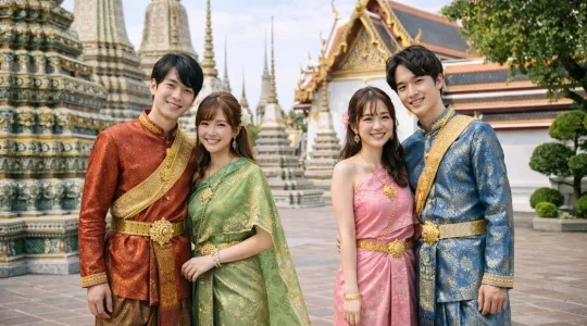 タイ衣装レンタル_ワットポー