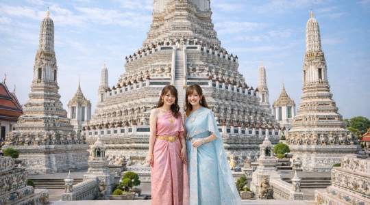 タイ衣装レンタル_ワットアルン