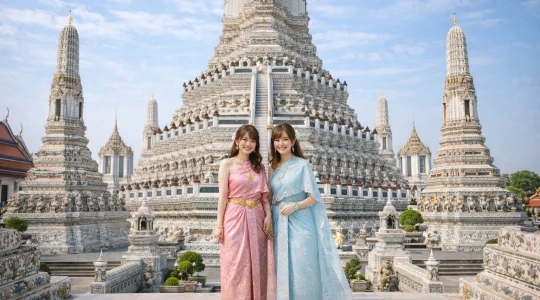 タイ衣装レンタル_ワットアルン