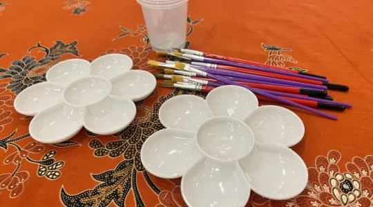 バティック染め体験